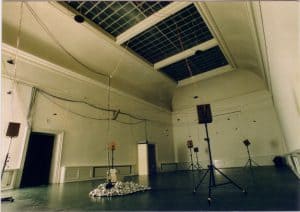 „SoundWarp“ Badischer Kunstverein Karlsruhe, Ausstellung „TopoPhonicZones“ 1992